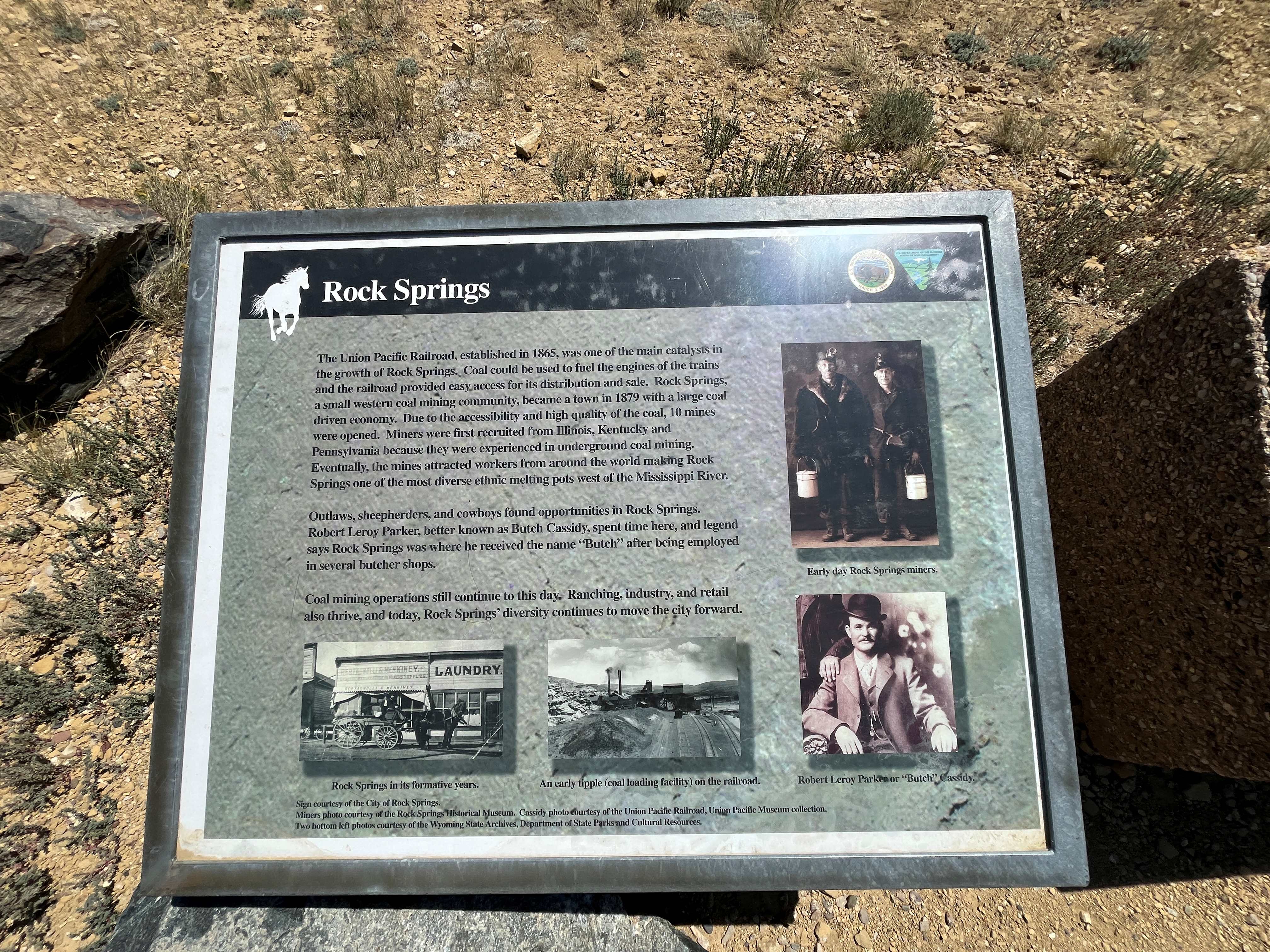 Rock Springs Interpretive Panel