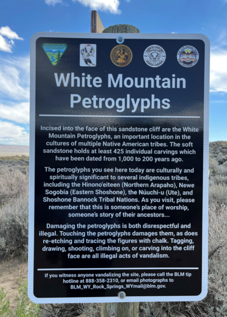 Interpretive sign