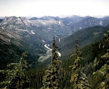 Cascade Mountains and Valley