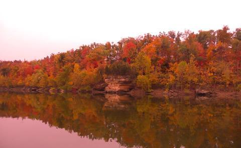 Touch of AutumnBeautiful fall foliage at Rough River Lake