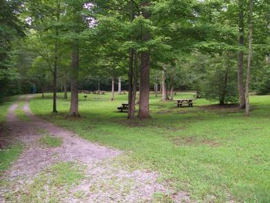 View from campground entrance