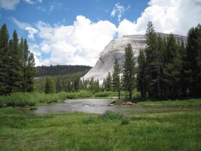 TUOLUMNE MEADOWS Lembert DomeView of the Tuolumne River and Lembert Dome