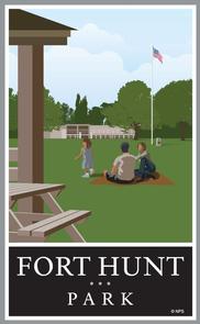 Fort Hunt Park IllustrationFort Hunt Park Picnic Pavilion