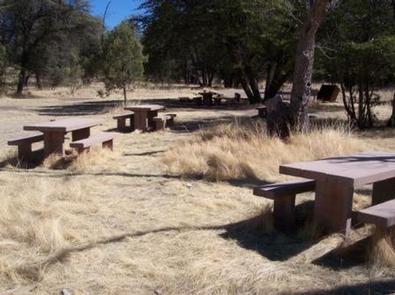 CAMP RUCKER GROUP SITEPicnic tables