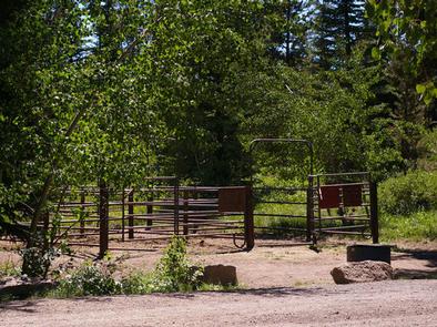 Horse Corral This location features a horse corral.