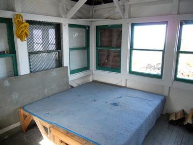 McGuire Mountain Lookout-bed