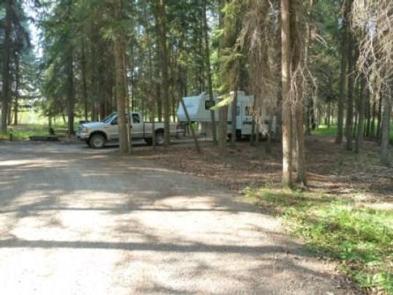 BIG CREEK CAMPGROUND site Spaced apart sites make for private camping