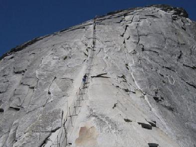 CABLES ON HALF DOME
