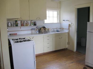 Interior of Paddy Flat Guard Station Cabin East - kitchen area
