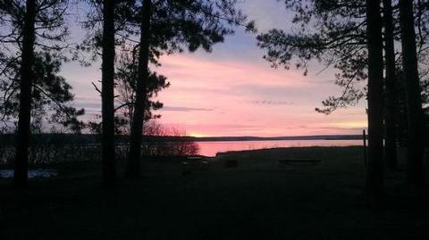Island Lake Sunset
