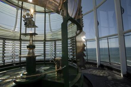 Yaquina Head Lighthouse Fresnel LensThe original Fresnel Lens atop the Yaquina Head Lighthouse.