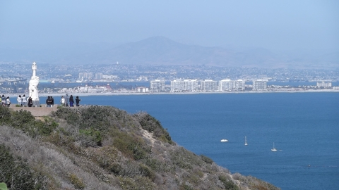 View from CabrilloView looking over to Coronado from Cabrillo