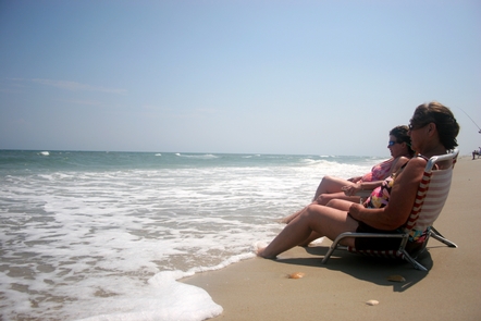 Relaxing by the OceanWatching the waves, feeling the cool sea breeze and the warmth of the sun make for a relaxing day.