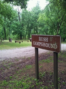 Rush CampgroundRush Campground Entrance