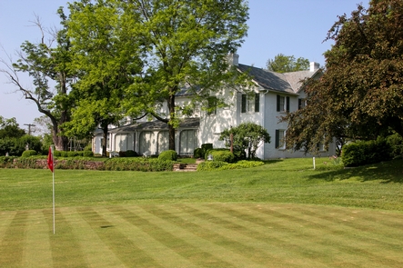 Eisenhower homePresident Eisenhower was an avid golfer and had a putting green added to the backyard.