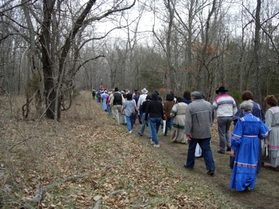Cherokee Retracement at Pea Ridge National Military Park, Garfield, Arkansas