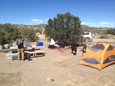 Penitente Canyon Camping 