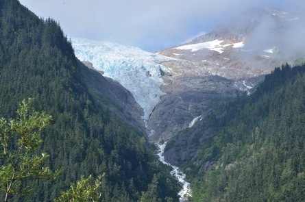 Irene GlacierIrene Glacier is across the valley from Finnegan's Point campground.