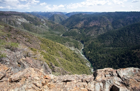 North Fork American RiverWild & Scenic canyon view