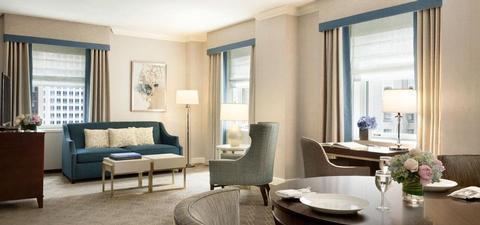 Newly Renovated GuestroomsThe Fairmont Olympic Hotel contains 450 guestrooms, including 216 suites, and has retained its original Italian Renaissance inspired architectural design.